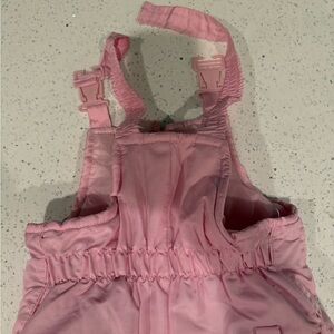 Pink Toddler Overalls